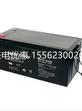 NOLLON蓄电池NPX12225 12V225AH船舶配套应急电池