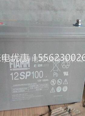 FIAMM非凡蓄电池12SP100/12V100Ah全新含税 质保3年 直流屏EPS