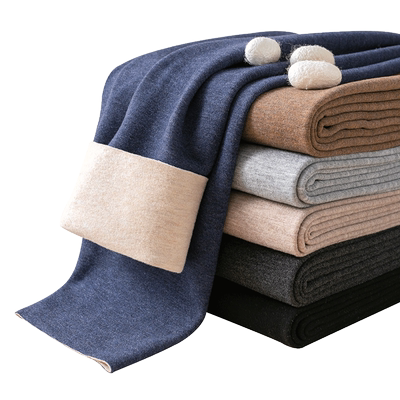 德绒秋裤男羊毛蚕丝保暖裤舒服