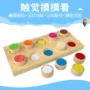 Montessori giáo dục sớm đồ chơi giáo dục trẻ em giác quan dạy học chạm vào em bé chạm vào bộ nhớ đào tạo ghép cặp - Đồ chơi giáo dục sớm / robot xe biến hình robot