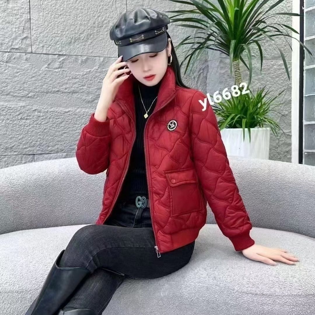 轻薄羽绒棉服冬短款小个子2025今年流行新款爆款女士小棉袄中老年