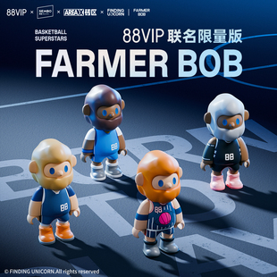 88vipBOB森宝积木FARMER BOB寻找独角兽篮球明星盲盒潮积木玩具