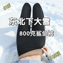 加绒鲨鱼裤女秋冬外穿加厚高腰收腹瑜伽裤东北棉裤冬季保暖打底裤