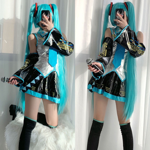 【漫展推荐】初音未来cos服领带miku初音公式服cosplay服装配饰领