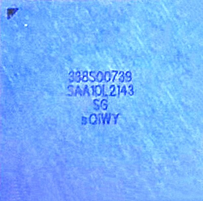 适用苹果12 13PRO MAX音频IC 338S00739 铃声00537 照相338S00762