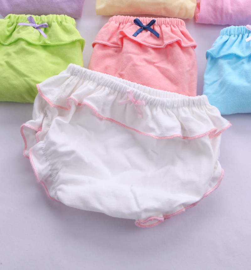 女童纯棉内裤女宝宝夏季0-1岁2-3婴儿面包裤儿童全面裤衩小孩三角