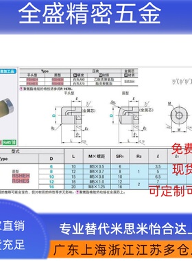 内螺纹小径压块PSHEH/PSHES/RSHEH/RSHES6/8/10/12/16