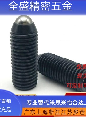 ZAH02-M3/M4/M5/M6/M8/M10/M12/M16 定位珠加长球头柱塞波珠ZAH01