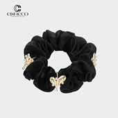 Cercoo 奢蔻送老婆礼物珍珠礼赞发圈大肠圈简约成人盘发发绳发圈