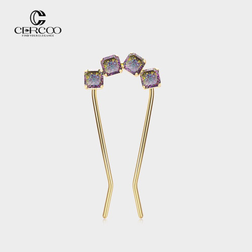 cercoo/奢蔻发梳发饰晶石守护