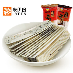 来伊份芝麻云片糕核桃云片糕休闲糕点散装早餐小吃小包装零食品