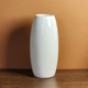 白色ins小清新陶瓷花瓶内外釉面光滑可装 水鲜花简约桌面插花摆件