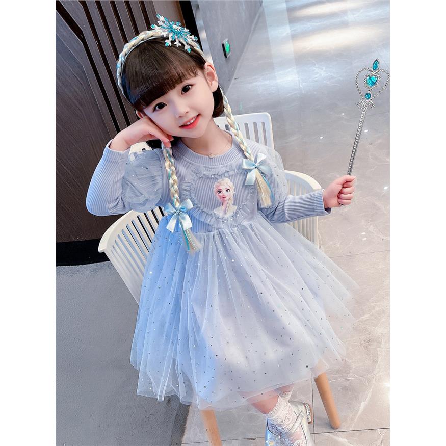 女童裙子春秋款儿童夏季