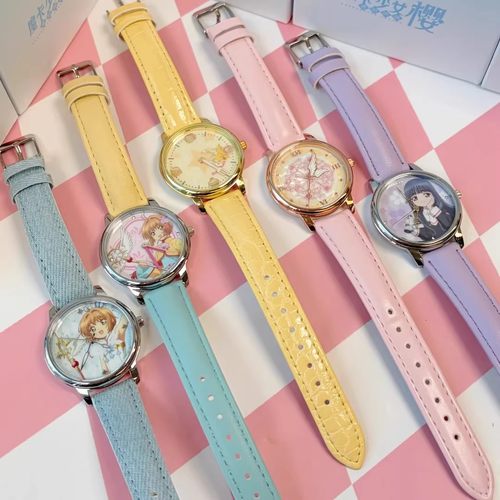 官方正品TOPTOY魔卡少女樱透明牌篇手表盲盒摆件可爱礼物潮流腕表