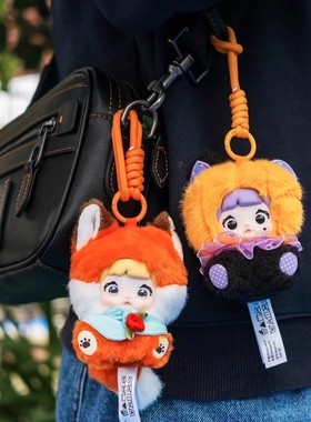 现货Nommi糯米儿米宝童话镇毛绒挂件盲盒潮玩可爱玩偶公仔礼物女
