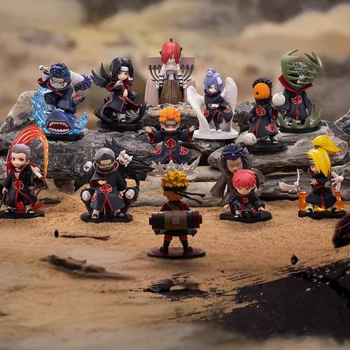 官方正品共鸣火影忍者疾风传大战晓组织系列盲盒潮玩手办摆件礼物
