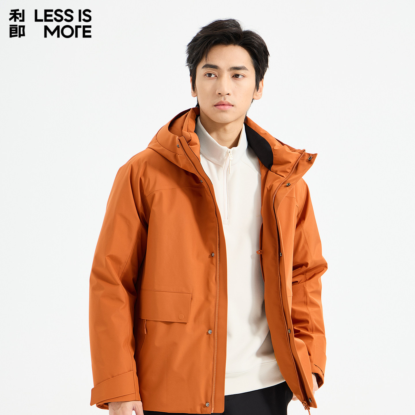 【化纤面料】利郎青年商务商场同款羽绒服2025冬季保暖抗寒外套男