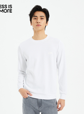 【舒适保暖】利郎青年商务卫衣男2026春休闲时尚长袖t恤Q5CTX002