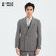 2026春三件套西装 利郎青年商务西服套装 男Q5CXF04 混纺TR条纹