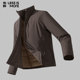 时尚 利郎青年商务羽绒服2025冬季 休闲保暖抗寒外套男 商羽鲜绒