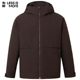 羽绒服2025冬季 利郎青年商务商场同款 保暖抗寒外套男 连帽设计
