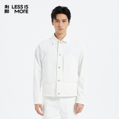 利郎青年商务夹克男2026春季 棉涤牛仔 翻领休闲外套男Q5CJK008