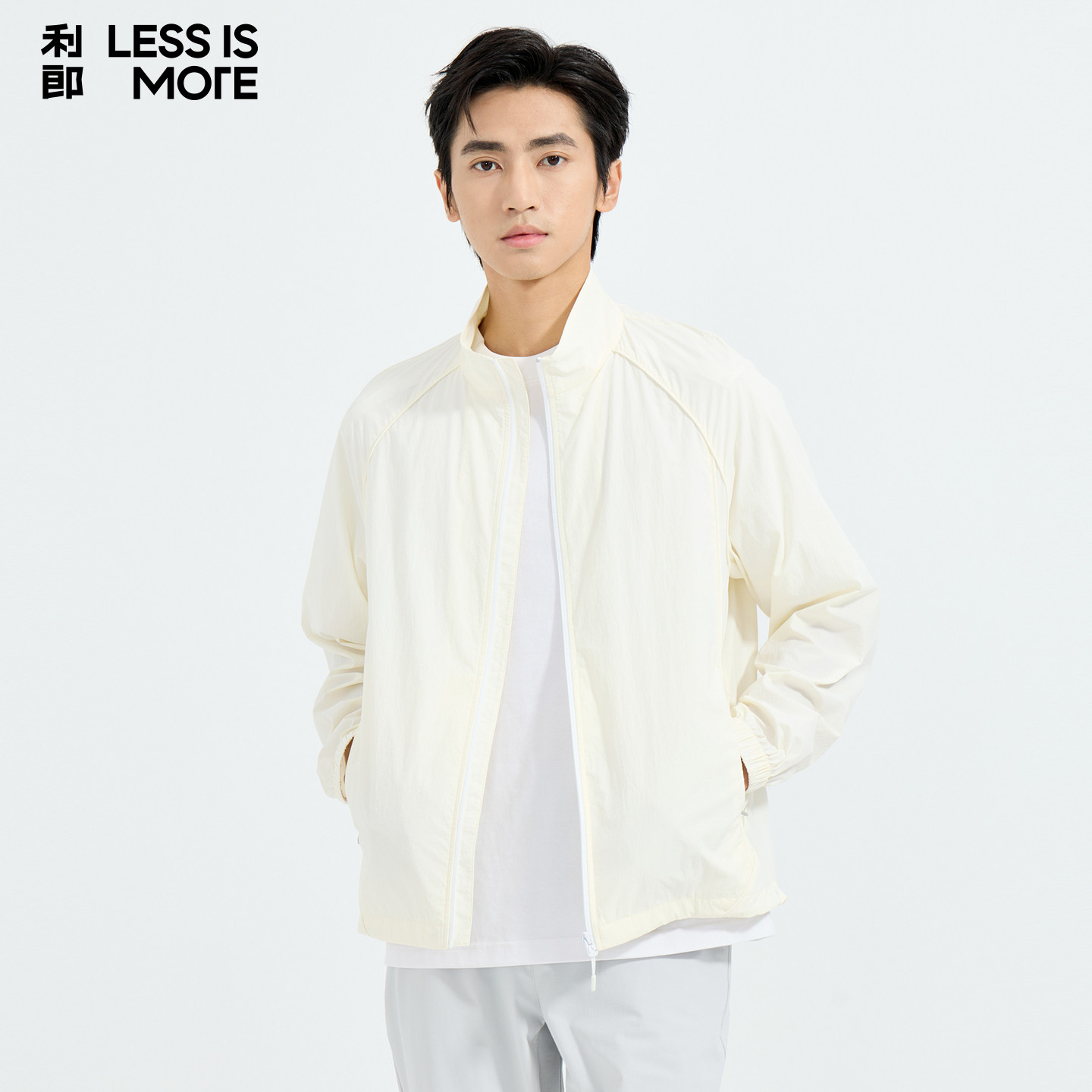 【锦纶面料】利郎青年商务空调服2026年夏季时尚立领夹克外套男士