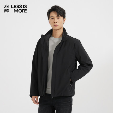 【三防面料】利郎青年商务轻薄羽绒服男2025冬季通勤时尚休闲外套