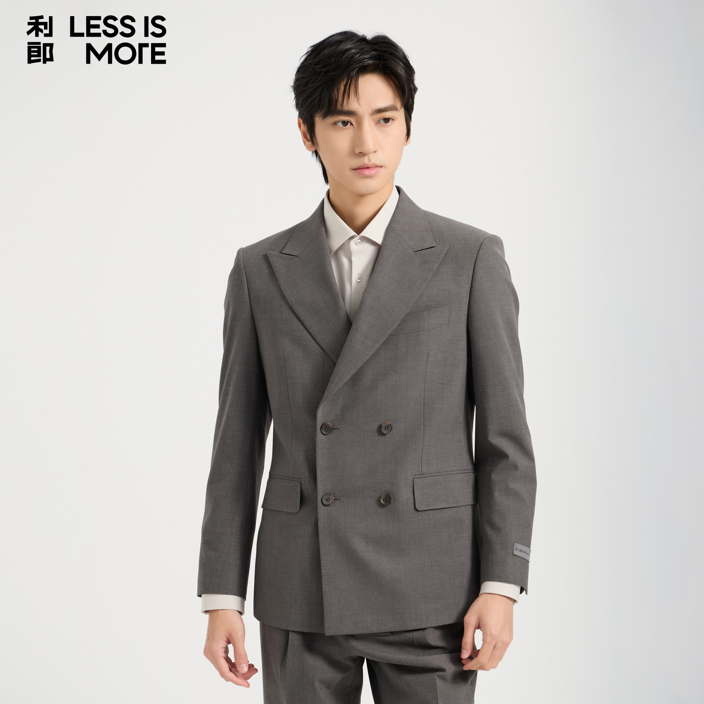 【商场同款】利郎青年商务西服套装2026秋季两件套时尚修身西装男