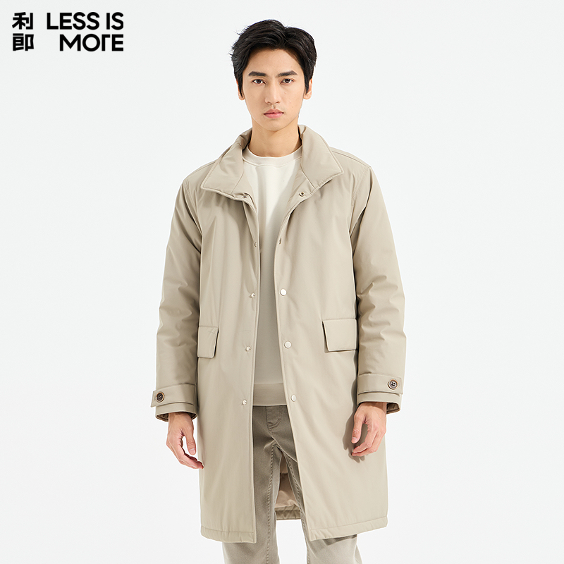 【锦纶面料】利郎青年商务商场同款羽绒服2025冬季保暖抗寒外套男