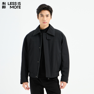 羽绒服2025冬季 利郎青年商务商场同款 保暖抗寒外套男 羊毛混纺
