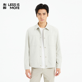 利郎青年商务夹克男2026春季 提花锦氨 翻领休闲外套男Q5CJK013