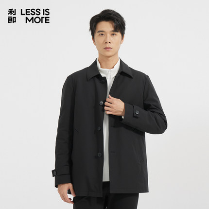 【三防面料】利郎青年商务羽绒服2025冬季保暖轻薄外套男Q4DBR304