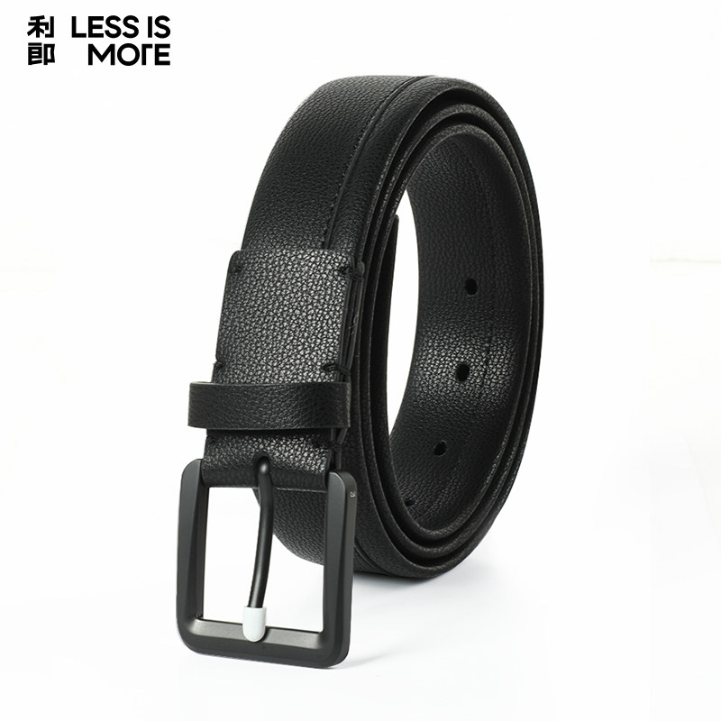 利郎LESSISMORE青年商务皮带