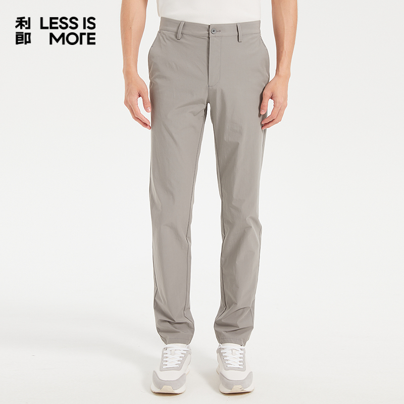 【棉锦混纺】利郎青年商务休闲裤2025夏商务男士西裤轻薄百搭裤子