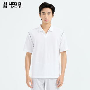 【商场同款】利郎青年商务短袖polo衫2026年夏季翻领休闲时尚上衣