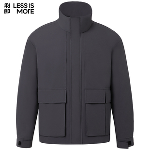 【合成纤维】利郎青年商务商场同款羽绒服2025冬季保暖抗寒外套男