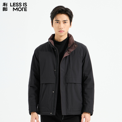 【立领设计】利郎青年商务商场同款羽绒服2025冬季保暖抗寒外套男