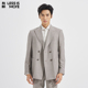 两件套西装 男 西服套装 2026春季 羊毛混纺 利郎青年商务商场同款