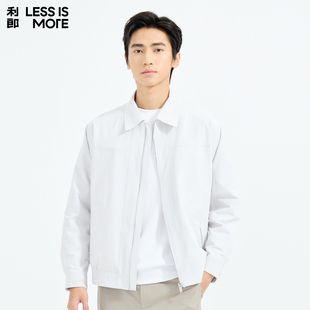 【涤纶面料】利郎青年商务夹克男2026春季翻领时尚商务休闲外套男