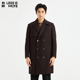 休闲保暖大衣 毛呢外套2025冬季 羊毛混纺 利郎青年商务商场同款