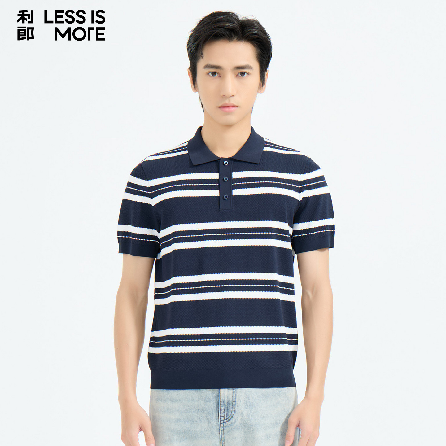 【经典伊力特】利郎青年商务短袖polo衫2026年夏翻领休闲时尚上衣