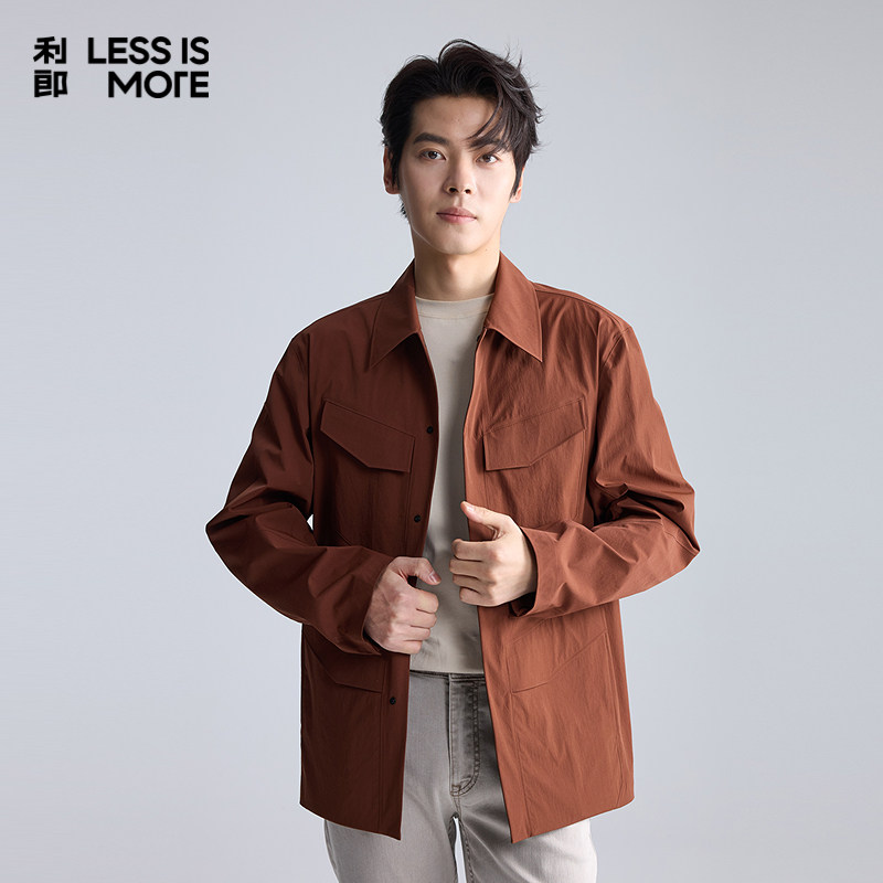 【通勤商旅】利郎青年商务风衣2026春季商务休闲弹力风衣男士外套