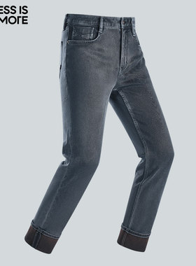 【Q暖单宁】利郎青年商务牛仔裤2025冬季弹力时尚百搭通勤裤子男