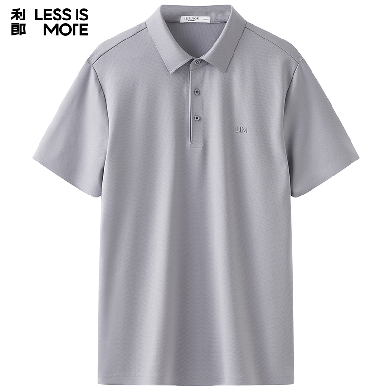 【柔软舒适】利郎青年商务短袖POLO衫男2025夏季休闲短tQ5XTX104