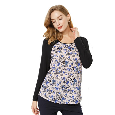 时尚修身显瘦套头衫中长款长袖