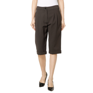 玫而美品牌专柜时尚气质休闲舒适通勤五分裤女秋冬单裤MDKL58800