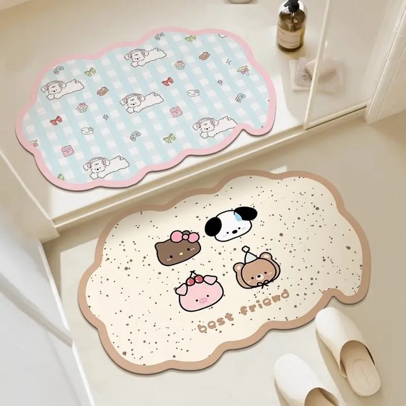 地垫帕恰狗浴室硅藻泥吸水速干脚垫防滑洗手间家用卫生间地毯,居家布艺,家用脚垫,淘宝优惠券,粉丝福利购,淘宝优惠卷