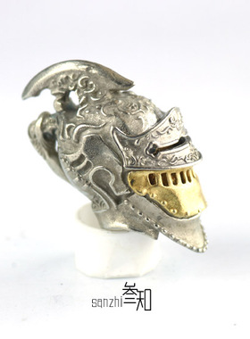 纯铜吊坠挂件小众复古饰品