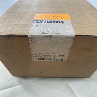 议价菲尼克斯QUINT PS-120AC/24DC/10/F开关电源2939276电源模组